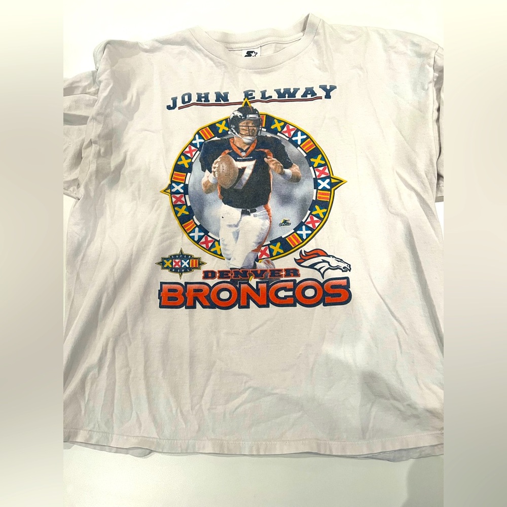 Vintage Denver Broncos T-Shirt, John Elway